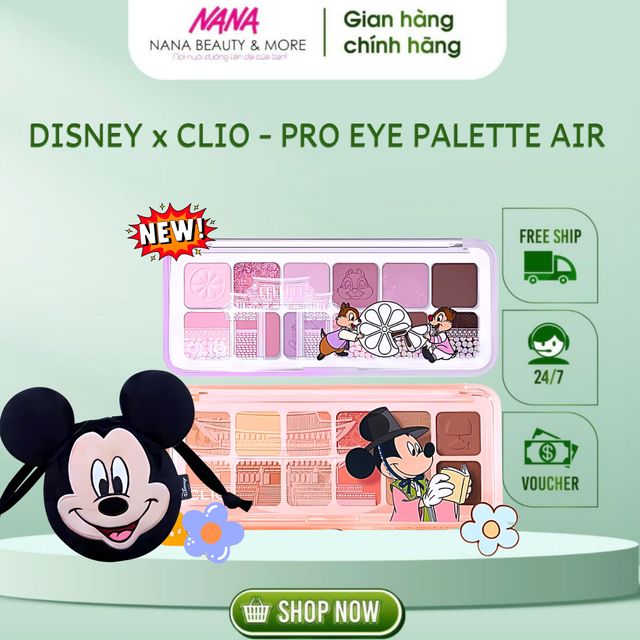 Bảng Phấn Mắt Clio Disney Pro Eye Palette