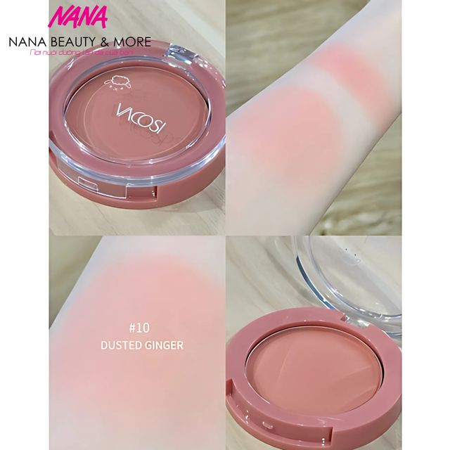 Phấn M&aacute; Hồng Vacosi - Mousse Peach