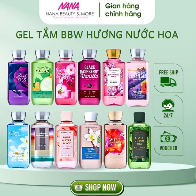 Sữa Tắm Nữ BBW Shower Gel