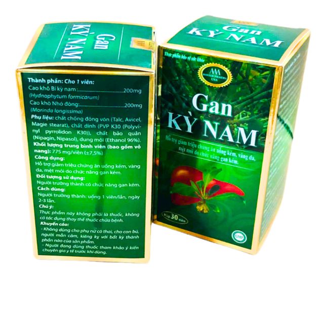 Vi&ecirc;n uống Gan Kỳ Nam