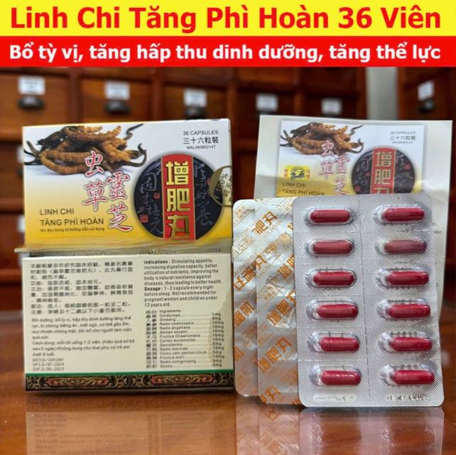 Hộp sản phẩm Linh Chi