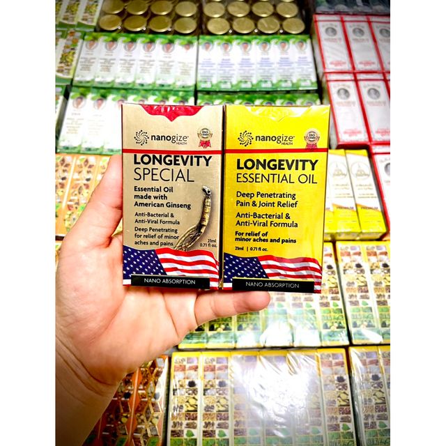 Dầu Trường Thọ Longevity Essential Oil