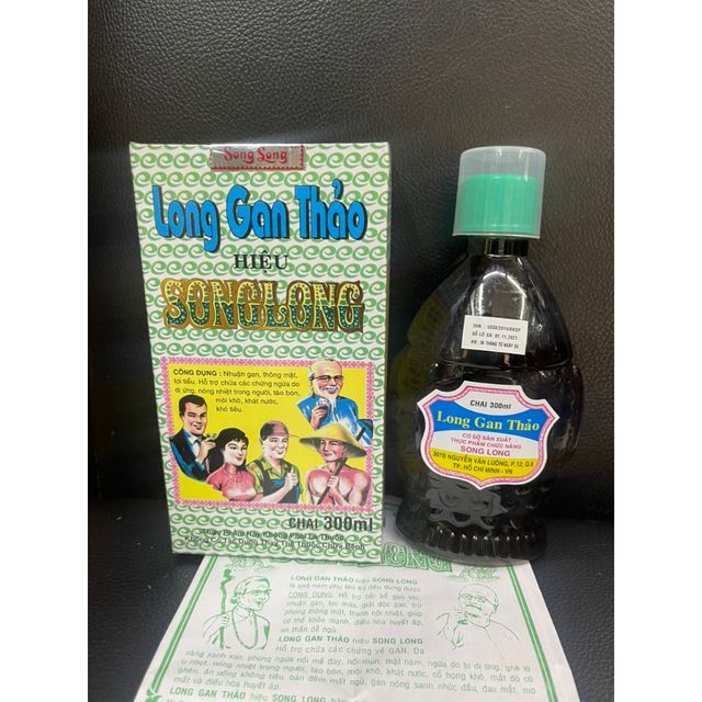 Long Gan Thảo Song Long 300ML - Bao b&igrave;