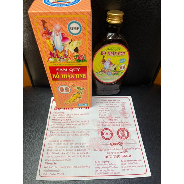 S&acirc;m Quy Bổ Thận Tinh Ngũ Tạng Tinh DTS