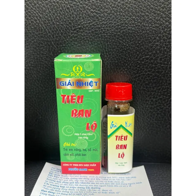 Giải Nhiệt Ti&ecirc;u Ban Lộ Phước Sanh lố 12 chai