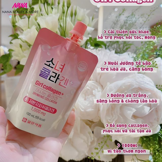 Nước Uống Girl Collagen H&agrave;n Quốc