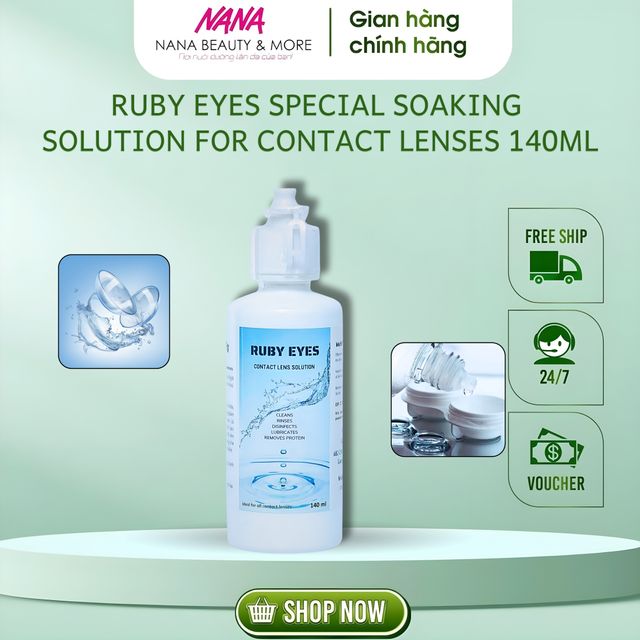 Nước Ng&acirc;m Lens RUBY EYES