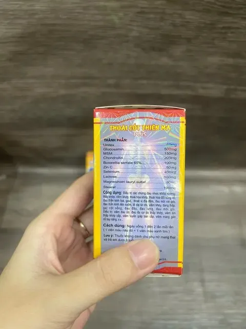 Tho&aacute;i Cốt Thi&ecirc;n Ma Plus 60 vi&ecirc;n