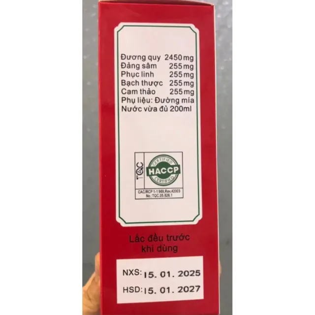Cao Đương Quy - 200 ml