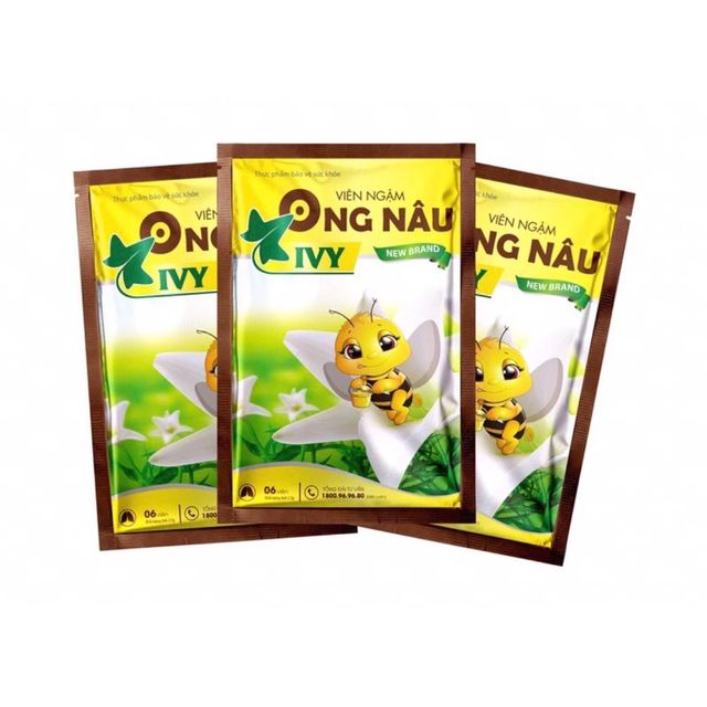 Sản phẩm Vi&ecirc;n Ngậm Ong N&acirc;u T&acirc;m Dược