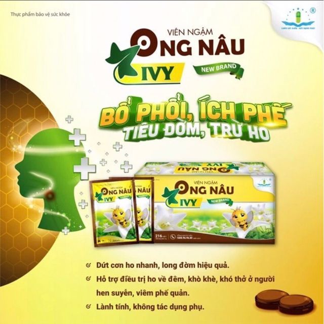 Vi&ecirc;n Ngậm Ong N&acirc;u T&acirc;m Dược