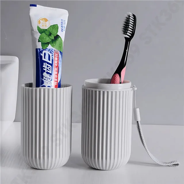 Cốc đựng b&agrave;n chải du lịch 2in1 &ndash; k&egrave;m cốc s&uacute;c miệng