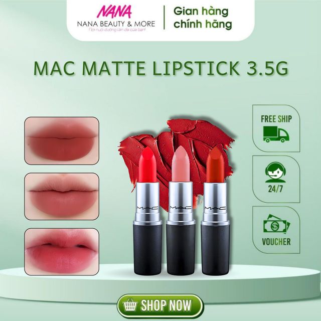 Son Thỏi L&igrave; MAC Ximal Silky Matte Lipstick 3.5gr - Nana Shop