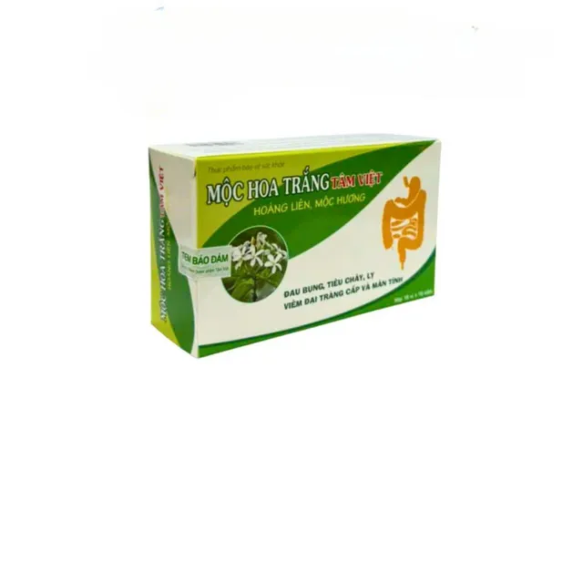 Vi&ecirc;n Uống MỘC HOA TRẮNG T&acirc;m Việt - Hỗ Trợ Ti&ecirc;u H&oacute;a