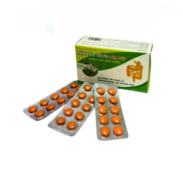 Vi&ecirc;n Uống MỘC HOA TRẮNG T&acirc;m Việt