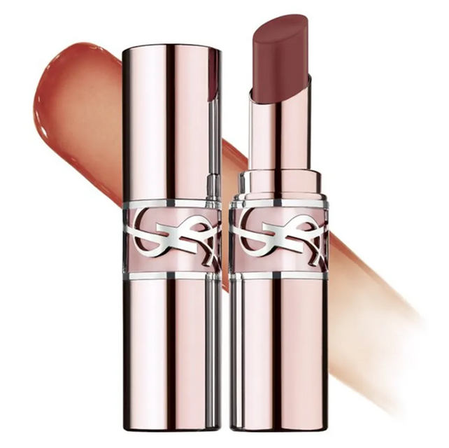 Son Dưỡng Yves Saint Laurent YSL Loveshine Candy Glow 7B Nude Pleasure M&agrave;u Cam Đất Nude