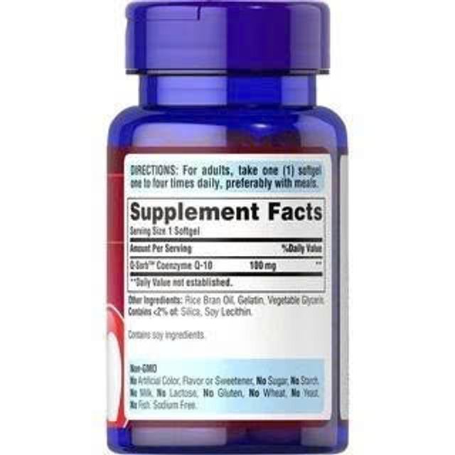 Vi&ecirc;n uống Puritan's Pride CoQ10 100mg