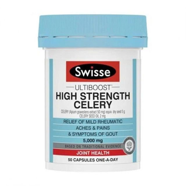 Swisse Celery 5000mg 50 Capsules