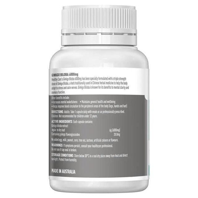 Healthy Care Ginkgo Biloba