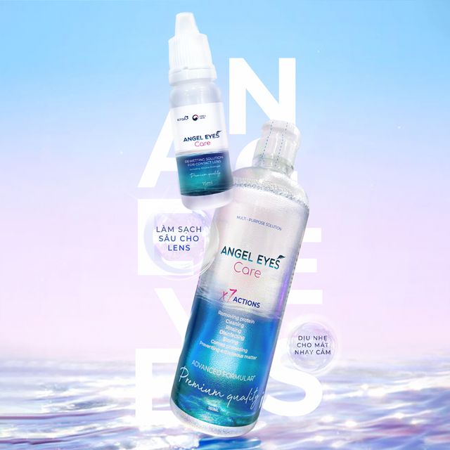 Nước ng&acirc;m lens Angel Eyes Care