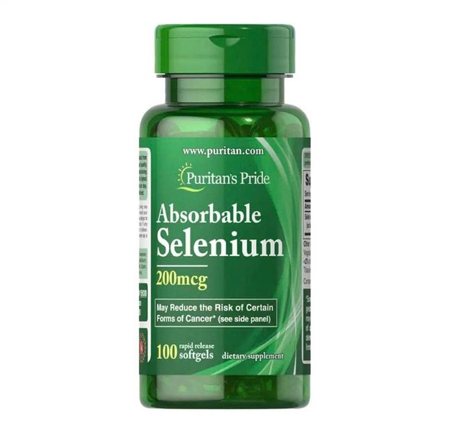 Vi&ecirc;n uống tăng đề kh&aacute;ng Puritan&rsquo;s Pride Absorbable Selenium 200mcg