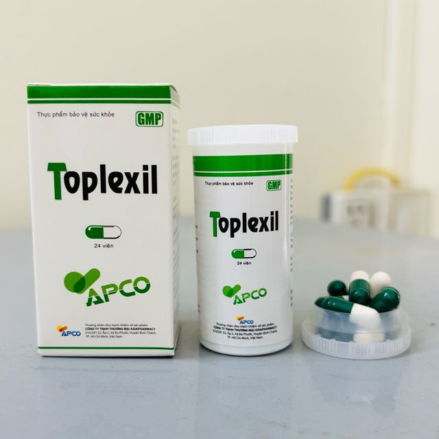 Th&ocirc;ng tin chi tiết về vi&ecirc;n ho Toplexil