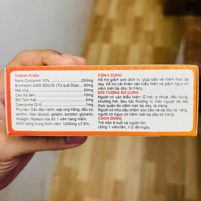 Vi&ecirc;n nghệ Nano Curcumin