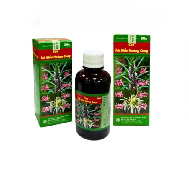 &Iacute;ch Mẫu Ho&agrave;ng Cung T&acirc;m Việt - Cao Uống