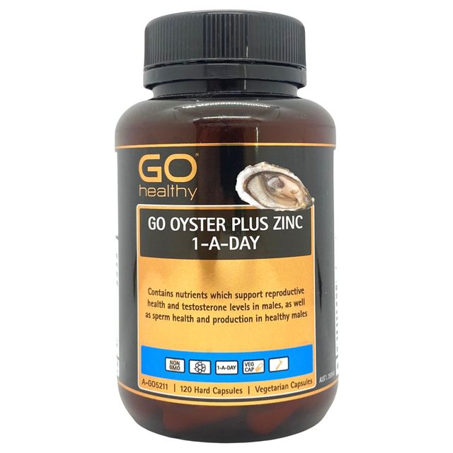 Go Healthy Oyster Plus Zinc 120 Vi&ecirc;n