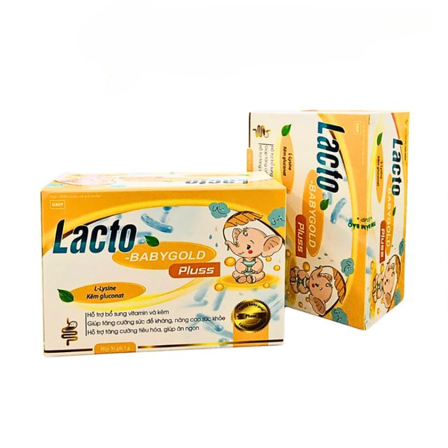 Cốm LACTO BABYGOLD PLUSS - Hỗ trợ sức khỏe