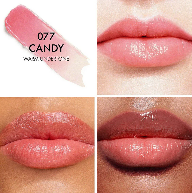 Son Dưỡng Dior Addict Lip Glow 077 Candy M&agrave;u Hồng