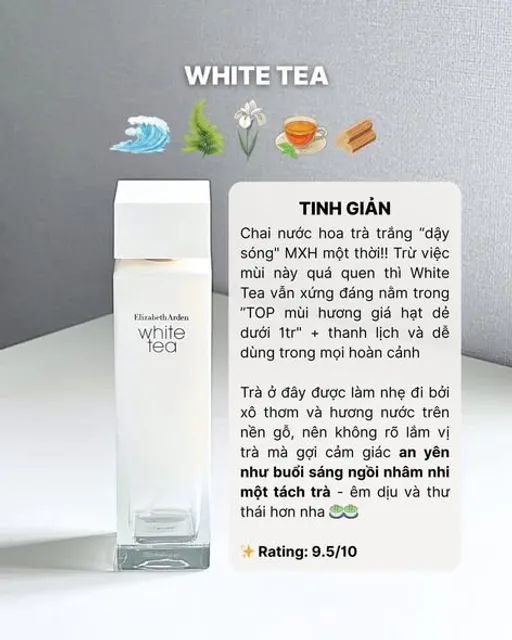 Nước hoa Elizabeth Arden White Tea Eau Florale