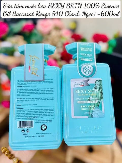 Sữa tắm Sexy skin v&agrave; c&aacute;ch sử dụng