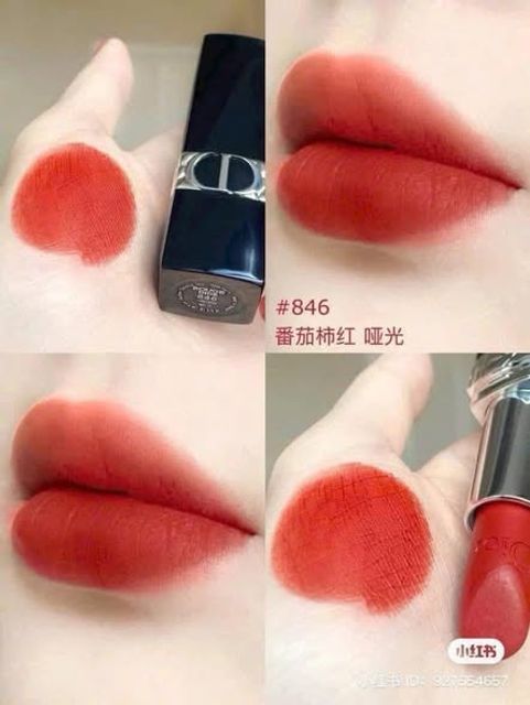 Son Dior Rouge Dior Lipstick 846 Concorde Velvet Finish 3.5g