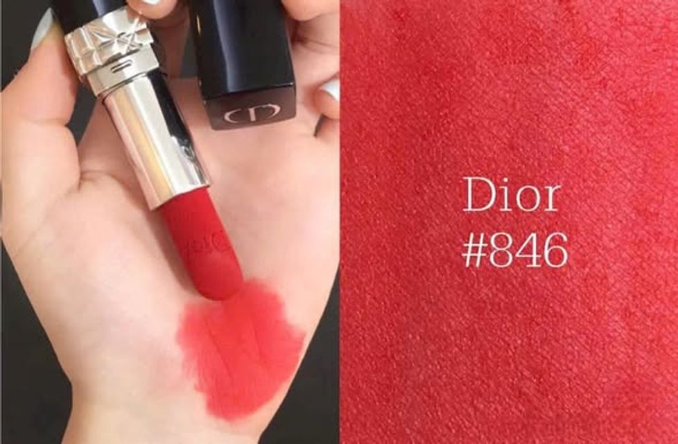 Son Dior Rouge Dior Lipstick 846 Concorde Velvet Finish 3.5g