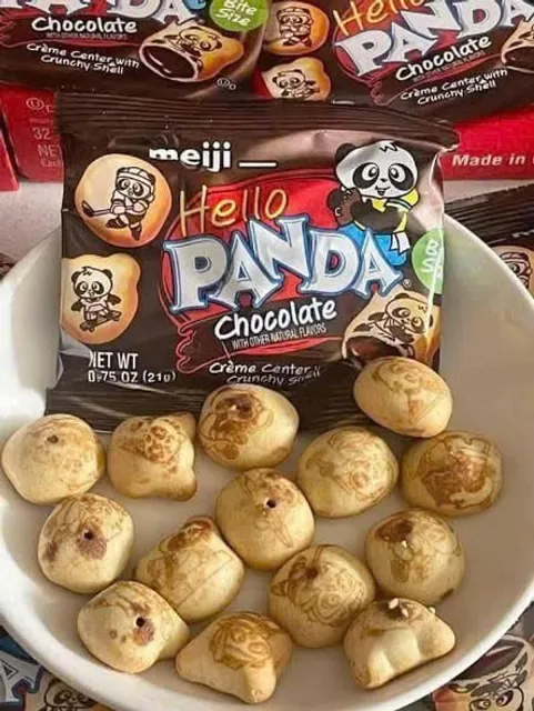 Hương vị chocolate của B&aacute;nh Hello Panda