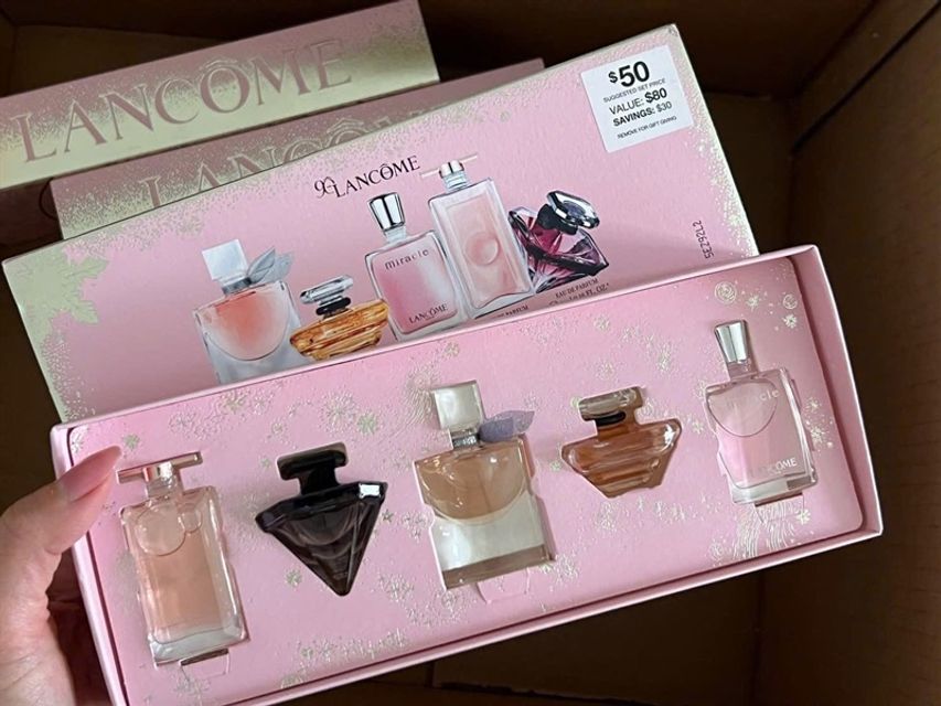 Set nước hoa Lancome Holiday 2025 5 chai mini
