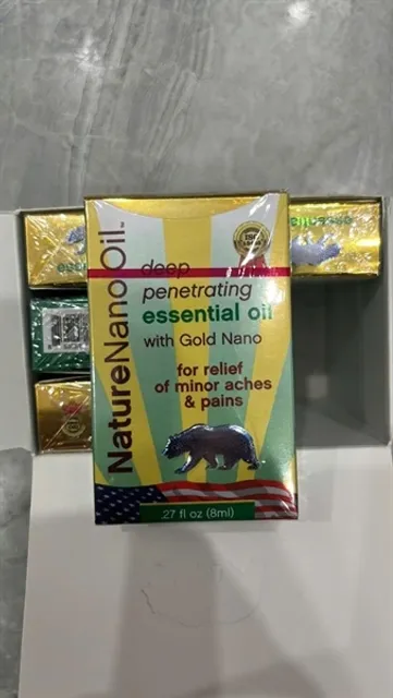 NaNo Oil Nature Nano oil Dầu N&oacute;ng Con Gấu Box 6 pcs