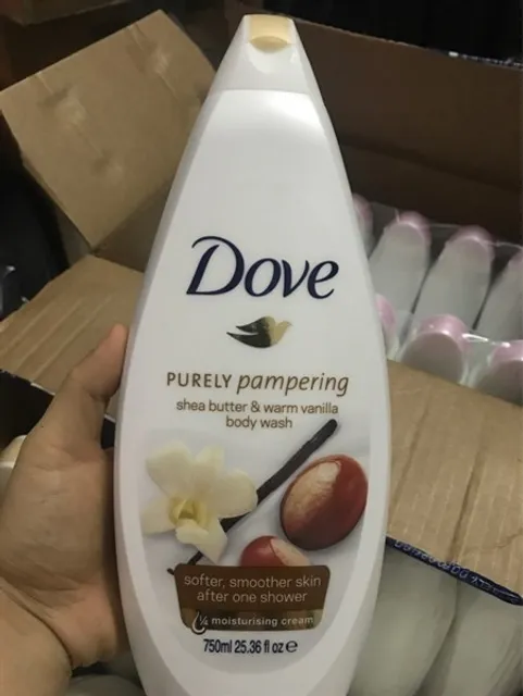 Sữa tắm Dove Purely Pampering Shea Butter & Warm Vanilla