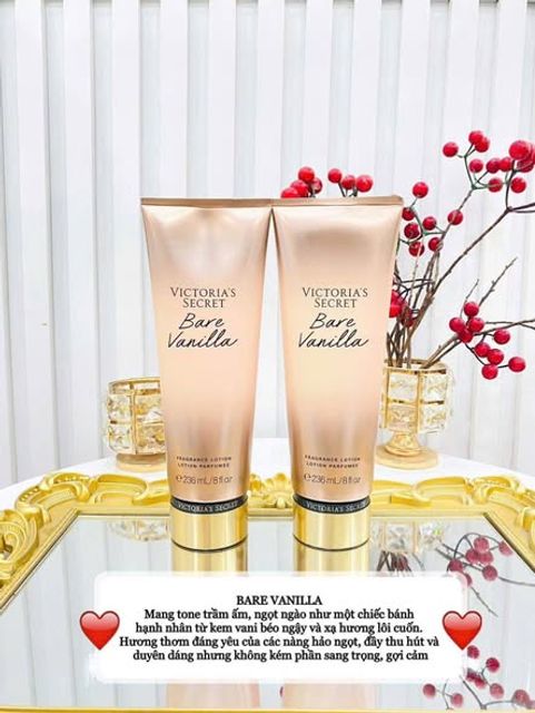 Dưỡng thể Victoria&rsquo;s Secret Bare Vanilla