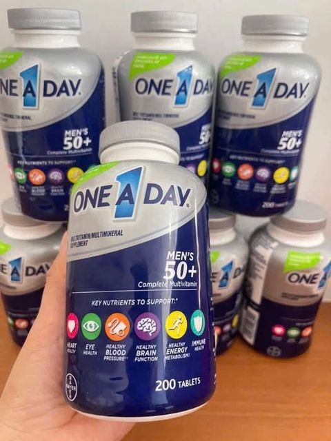 Vi&ecirc;n uống One A Day Men&rsquo;s 50+ Multivitamin