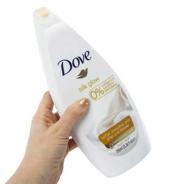Sữa tắm Dove Silk Glow Moisturising 750ml