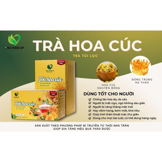 Tr&agrave; hoa c&uacute;c t&uacute;i lọc Ph&uacute; Hưng AP