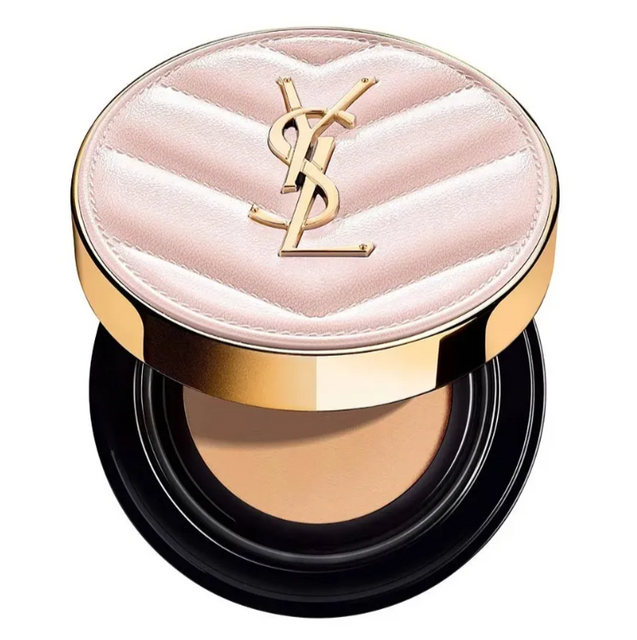 Phấn Nước Yves Saint Laurent YSL Touche Eclat Glow Pact Cushion High Cover Mesh Foundation Tone B10 Porcelain