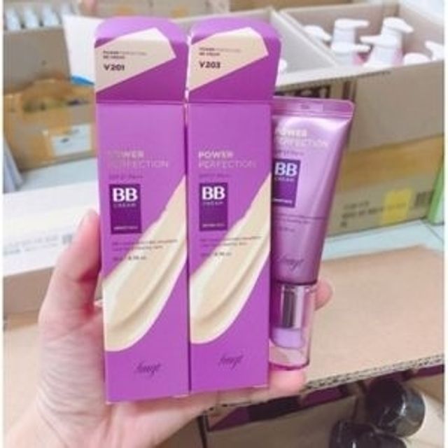 Kem nền The Face Shop Power Perfection BB