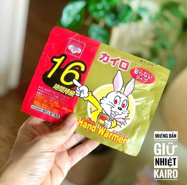 Bộ miếng d&aacute;n giữ nhiệt Kairo 16h