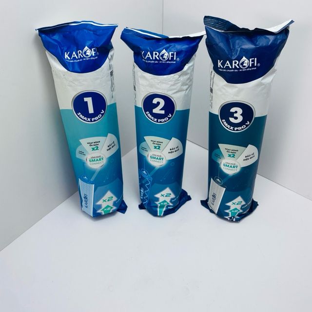 Bộ 3 l&otilde;i lọc th&ocirc; Karofi Smax Pro V 123