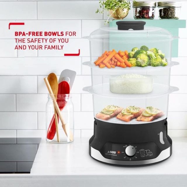 Nồi Hấp Điện Tefal VC2048 BPA Free