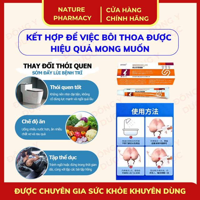 Kem B&ocirc;i Trĩ 20g - Th&agrave;nh phần tự nhi&ecirc;n