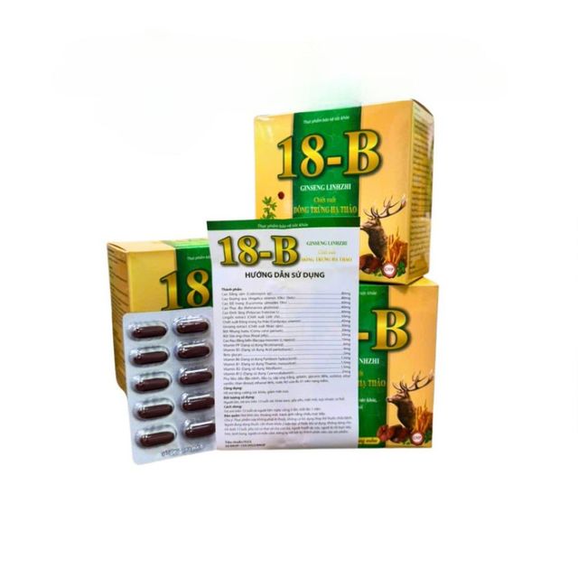 Vi&ecirc;n Uống 18B Ginseng Linhzhi